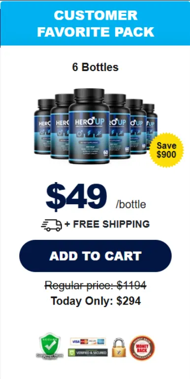 Hero Up - 6 Bottles